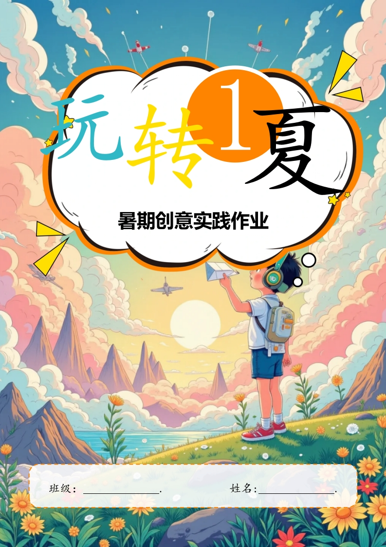 2025年暑期创意实践作业：四升五年级-教务资料网
